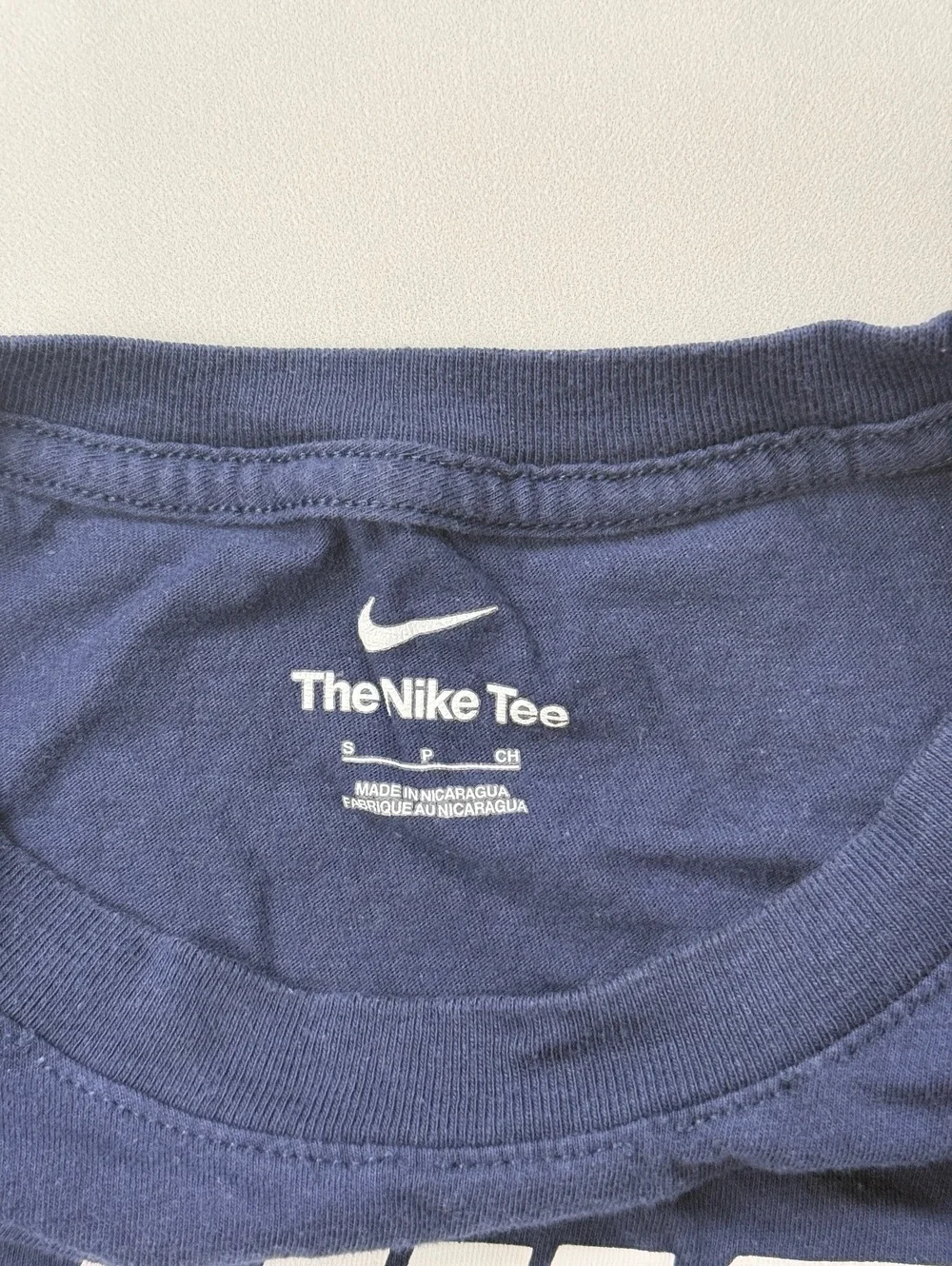 Nike Nike Tee T Shirt Navy 2000s Classic Style - Mens S